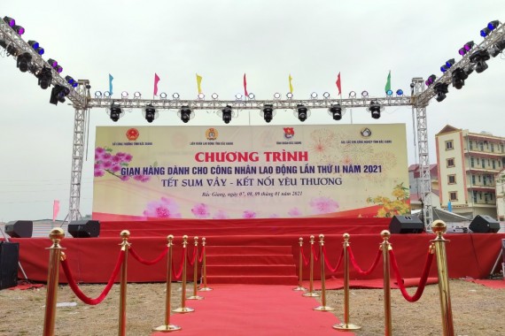 Tổ chức Ngày hội Công nhân tại KCN Quang Châu